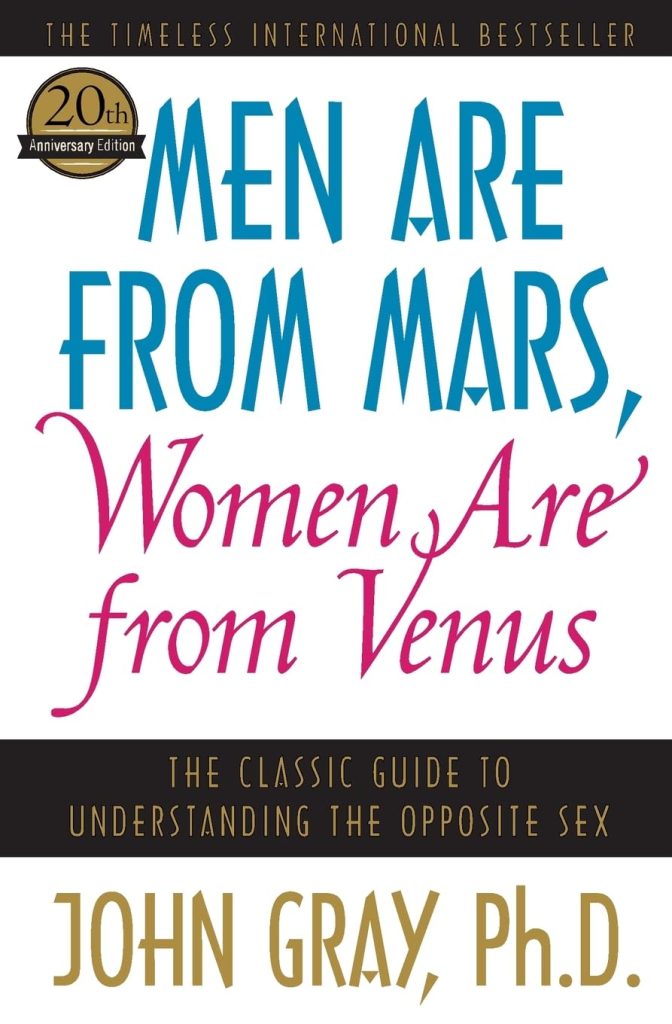 men are from mars, women are from venus